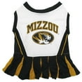 thumbnail image 1 of Pets First College Missouri Tigers Cheerleader, 3 Sizes Pet Dress Available. Licensed Dog Outfit, 1 of 6