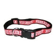 thumbnail image 1 of Pets First College Nebraska Huskers Pet Collar, 3 Sizes Available, Sports Fan Dog Collar - Large, 1 of 2