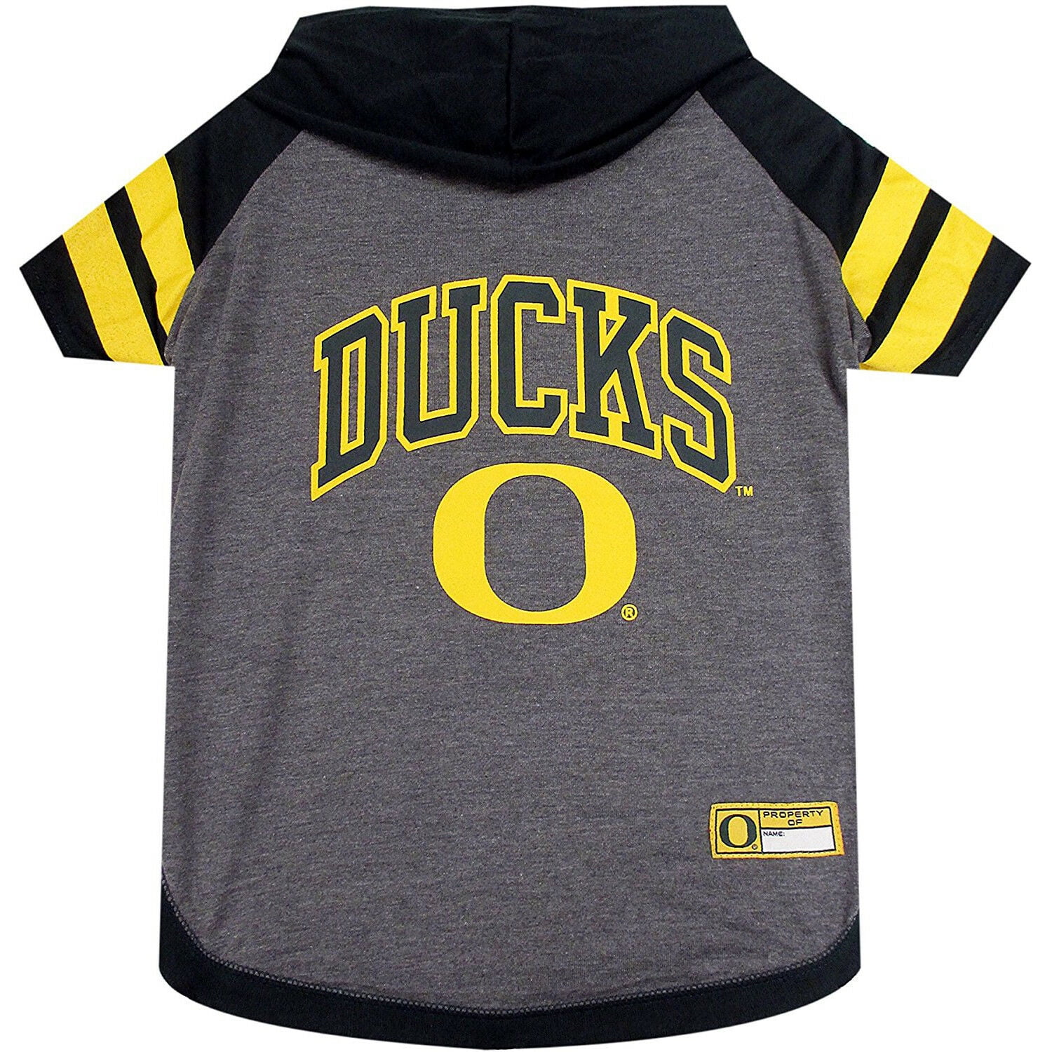 Pets First College Oregon Duckes Pet Hoodie Tee Shirt, 4 Sizes Available - Extra Small