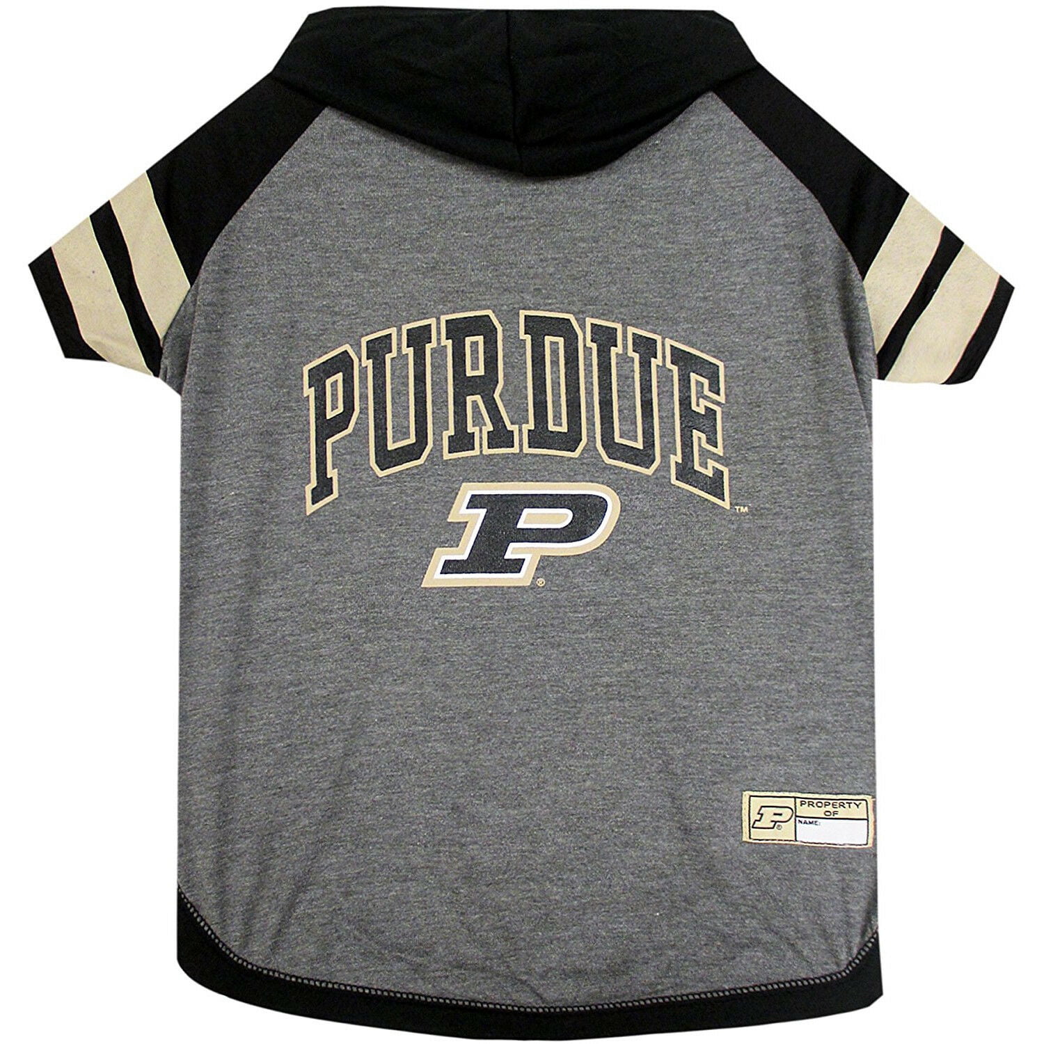 Pets First College Purdue Boilermakers Pet Hoodie Tee Shirt, 4 Sizes Available - Small