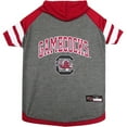 thumbnail image 1 of Pets First College South Carolina Gamecocks Pet Hoodie Tee Shirt, 4 Sizes Available - Large, 1 of 5
