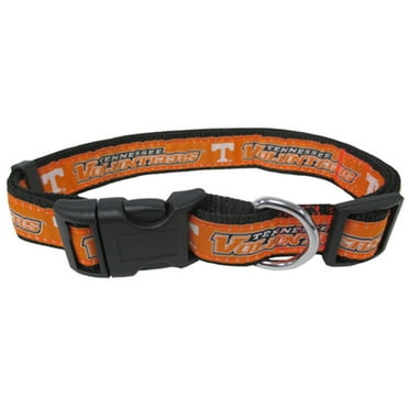 Pets First College Tennessee Volunteers Pet Collar, 3 Sizes Available, Sports Fan Dog Collar - Medium