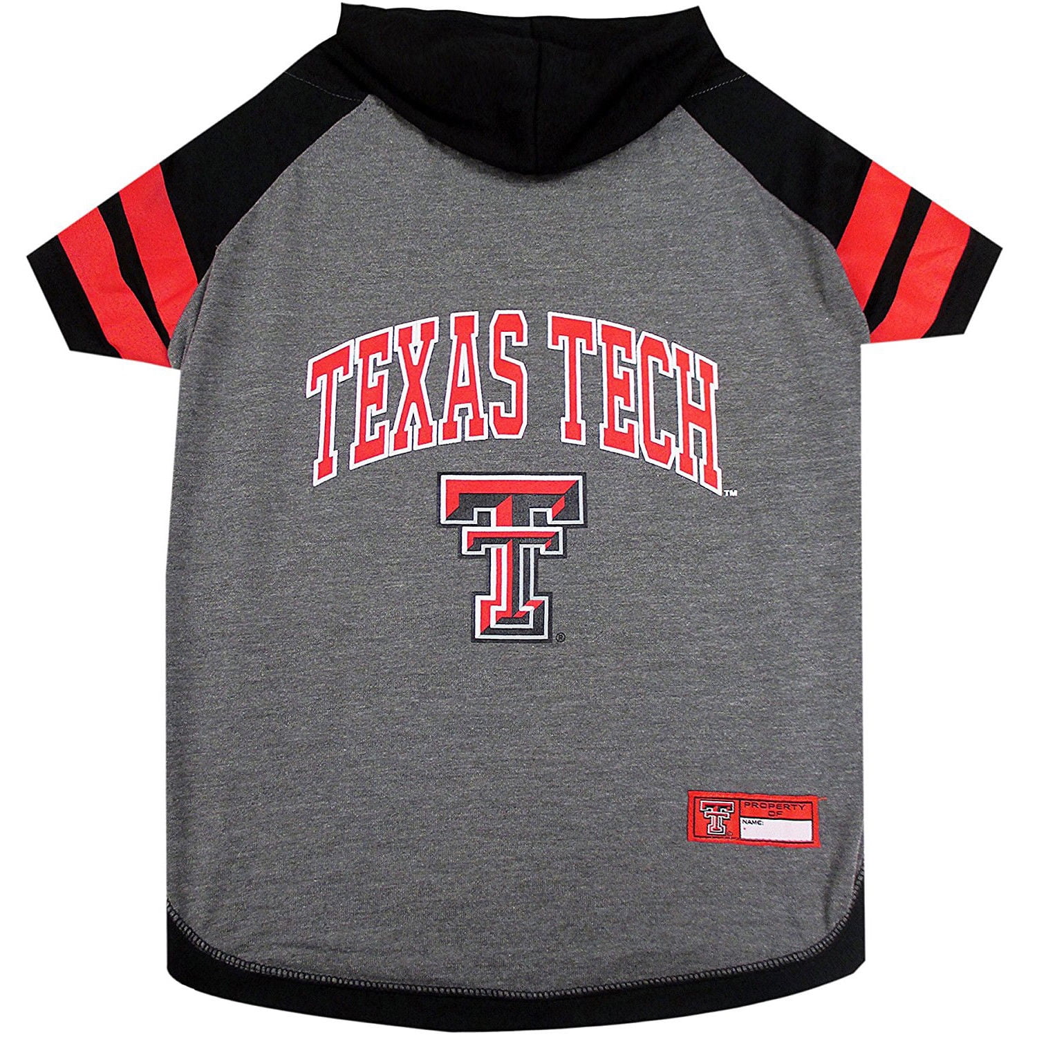 Pets First College Texas Tech Raiders Pet Hoodie Tee Shirt, 4 Sizes Available - Extra Small
