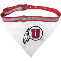 Pets First College Utah Utes Pet Bandana, 3 Sizes Available with Collar