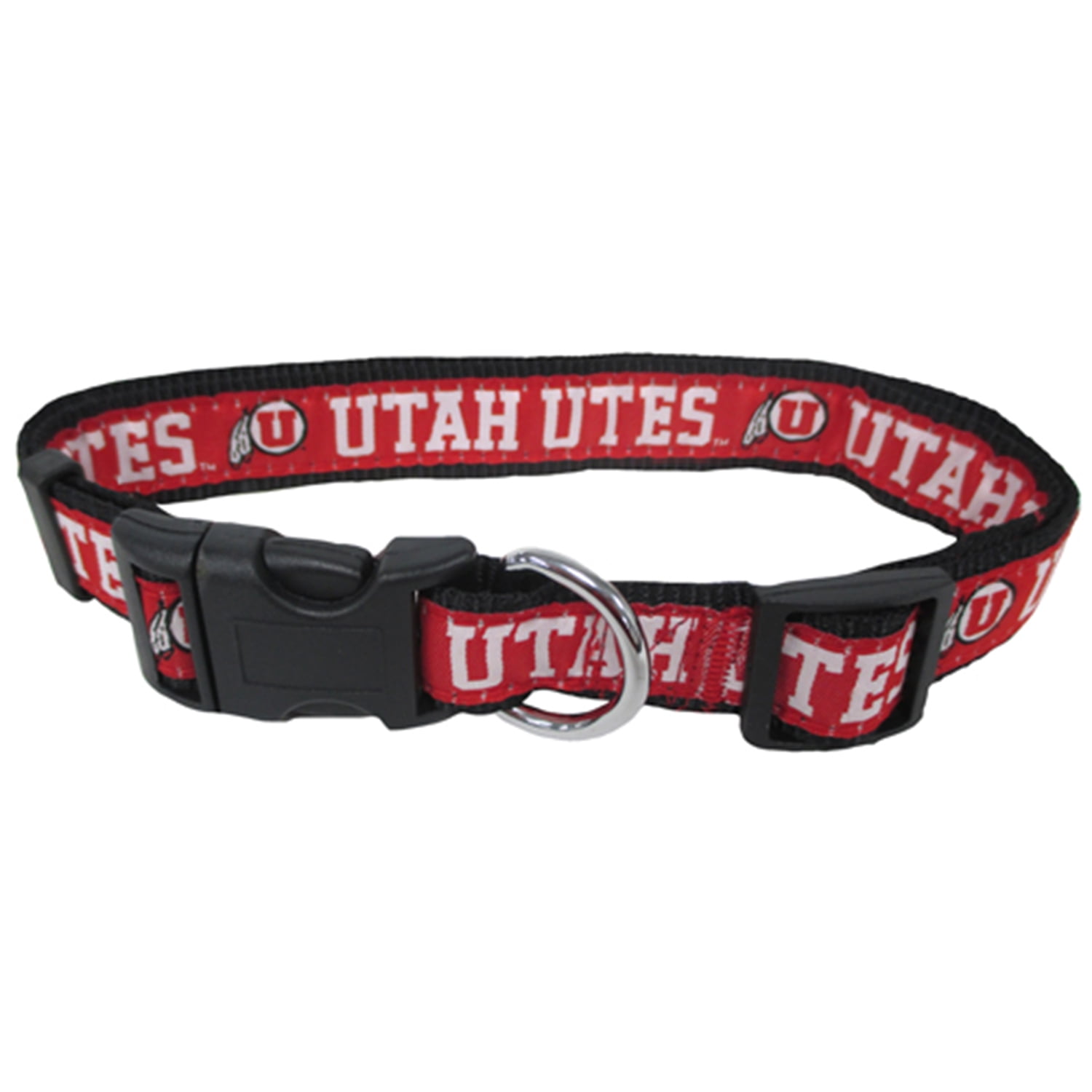 Pets First College Utah Utes Pet Collar, 3 Sizes Available, Sports Fan Dog Collar - Small
