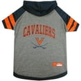 thumbnail image 1 of Pets First College Virginia Cavaliers Pet Hoodie Tee Shirt, 4 Sizes Available - Medium, 1 of 5
