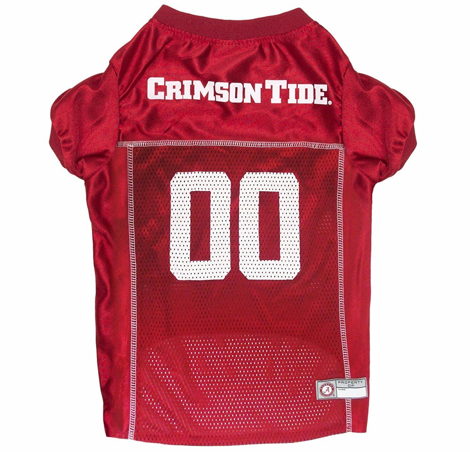 Pets First Collegiate Alabama Crimson Tide Football/Basketball Mesh Jersey for Pet Dog. available in 40+ Teams - Small