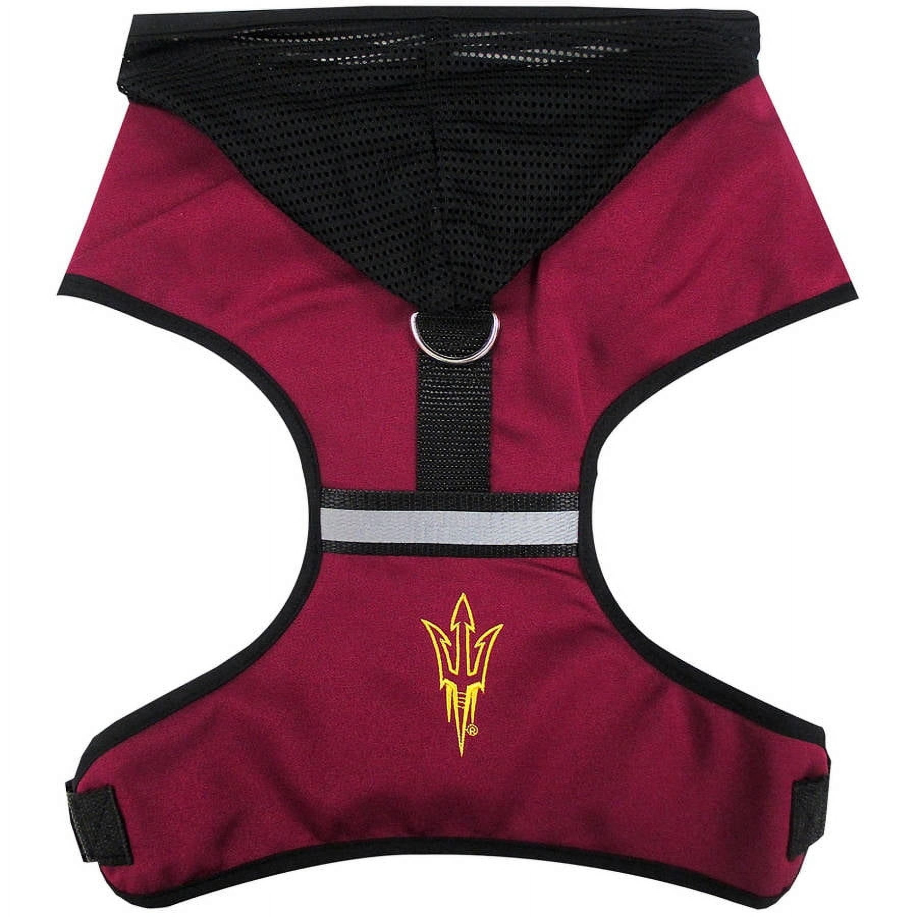 Pets First Collegiate Arizona State Sun Devils Dog Harness - Football Pet Harness Vest - Dog Leash Harness - Adjustable - Large
