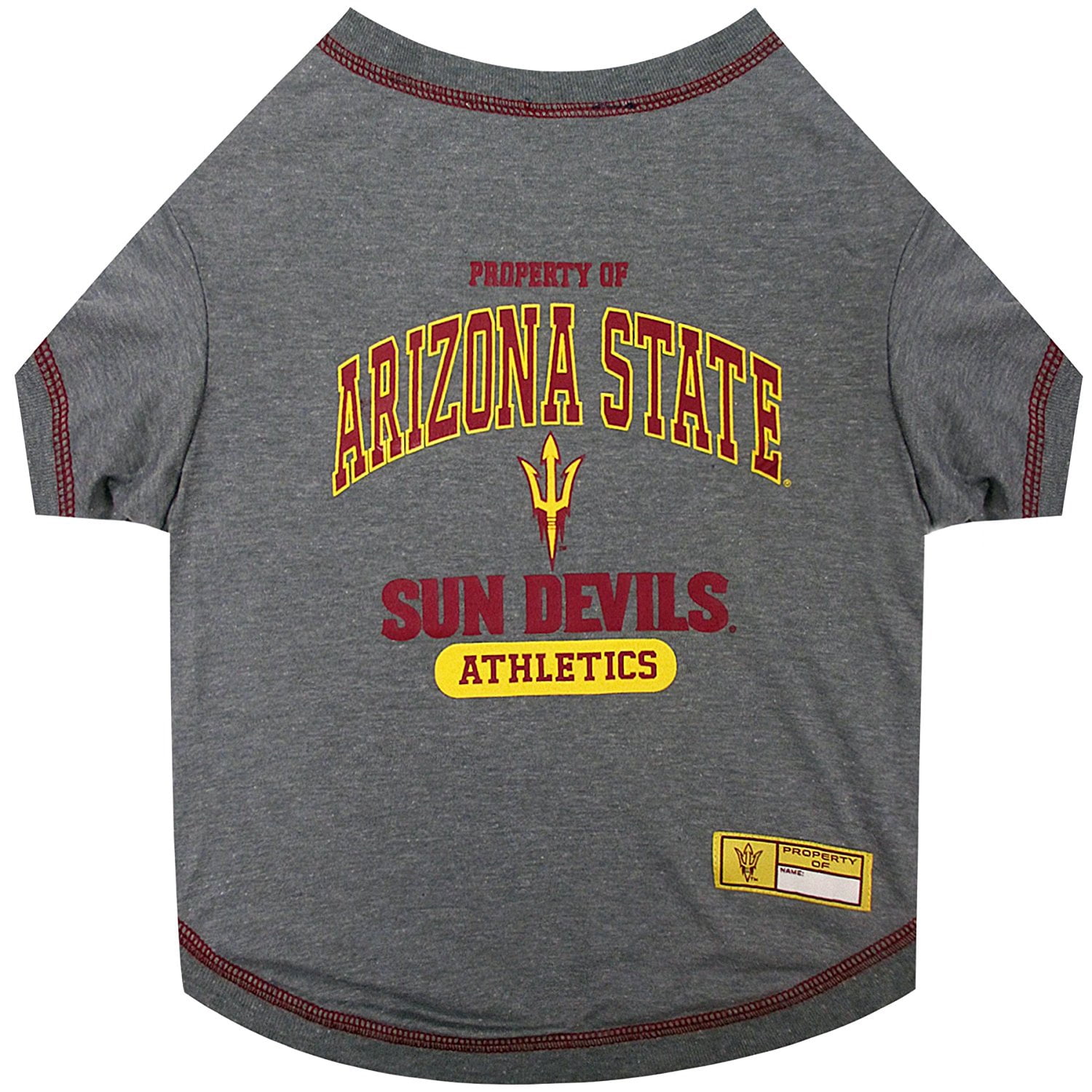 Pets First Collegiate Arizona State Sun Devils Pet Dog T-Shirt in 5 Sizes - Small