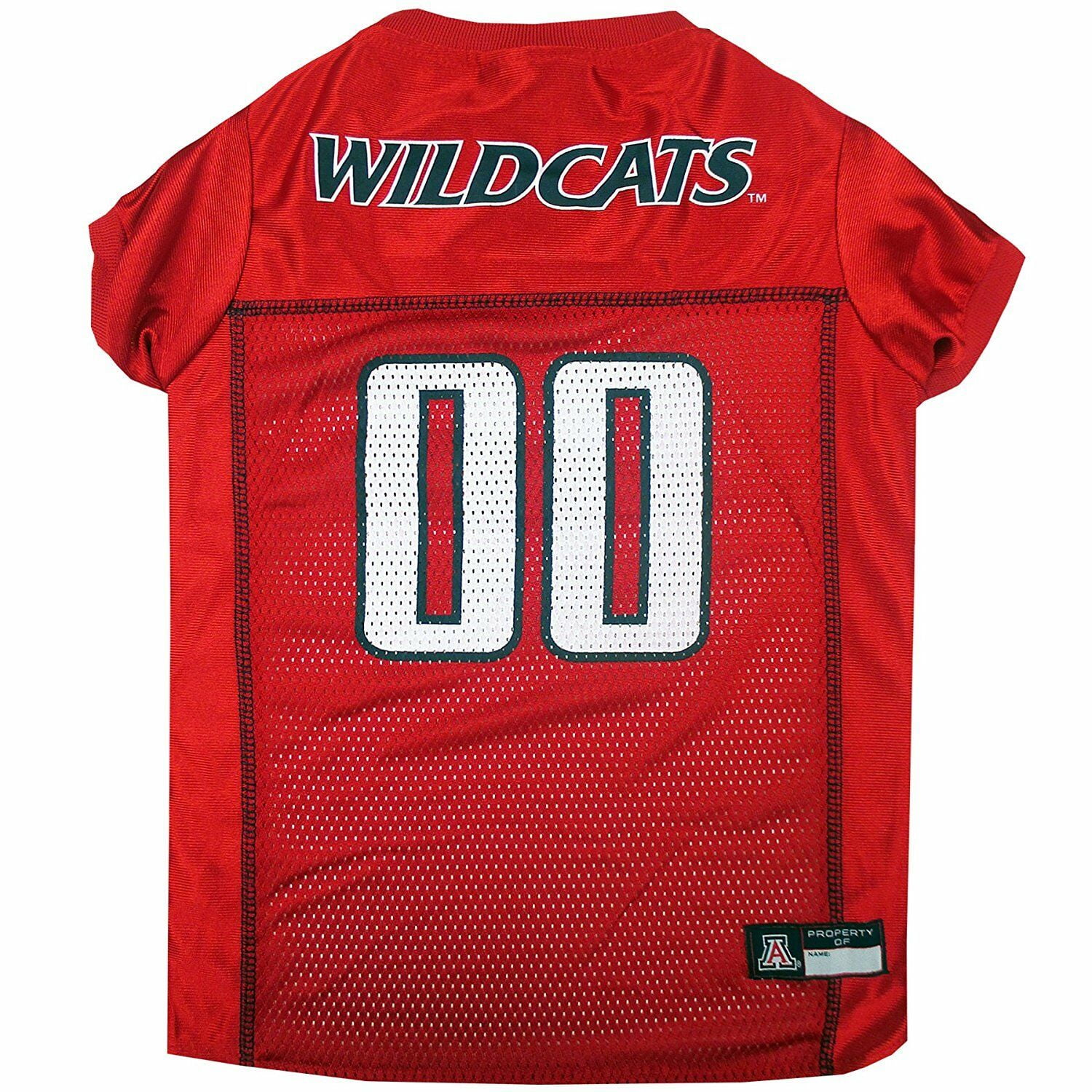 Pets First Collegiate Arizona Wildcats Football/Basketball Mesh Jersey for Pet Dog. available in 40+ Teams - Extra Large
