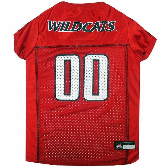 Pets First Collegiate Arizona Wildcats Football/Basketball Mesh Jersey for Pet Dog. available in 40+ Teams - Medium