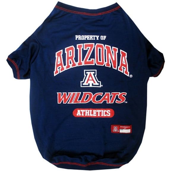 Pets First Collegiate Arizona Wildcats Pet Dog T-Shirt in 5 Sizes - Extra Large