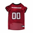 thumbnail image 1 of Pets First Collegiate Arkansas Razorbacks Football/Basketball Mesh Jersey for Pet Dog. available in 40+ Teams - Extra Large, 1 of 6