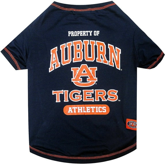 Pets First Collegiate Auburn Tigers Pet Dog T-Shirt in 5 Sizes - Extra Small