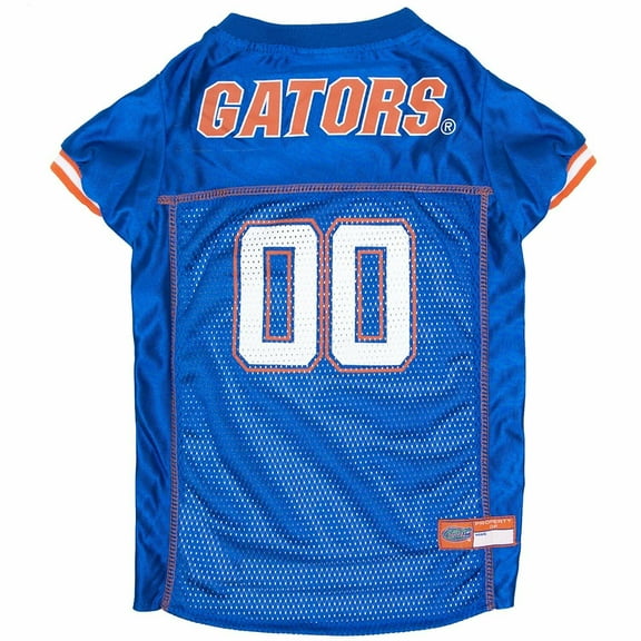 Pets First Collegiate Florida Gators Football/Basketball Mesh Jersey for Pet Dog. available in 40+ Teams - Small