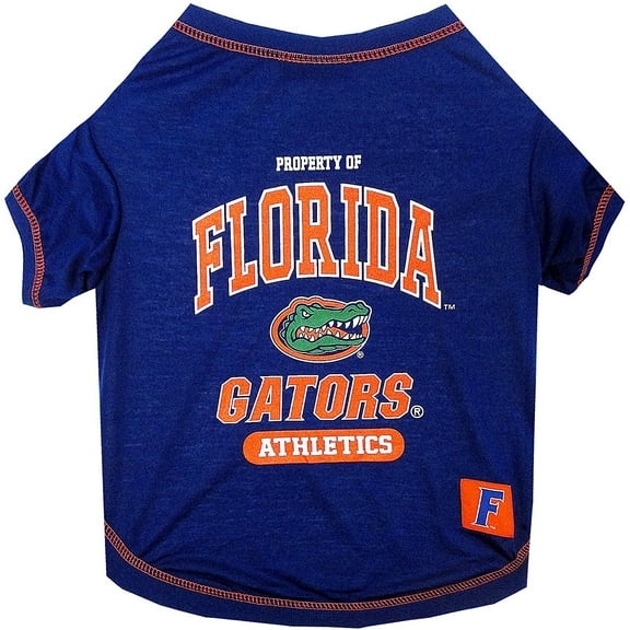 Pets First Collegiate Florida Gators Pet Dog T-Shirt in 5 Sizes - Small