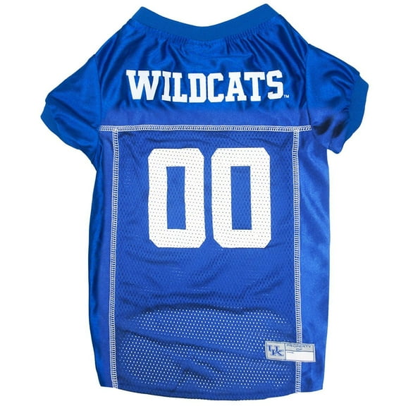 Pets First Collegiate Kentucky Wildcats Football/Basketball Mesh Jersey for Pet Dog. available in 40+ Teams - Large
