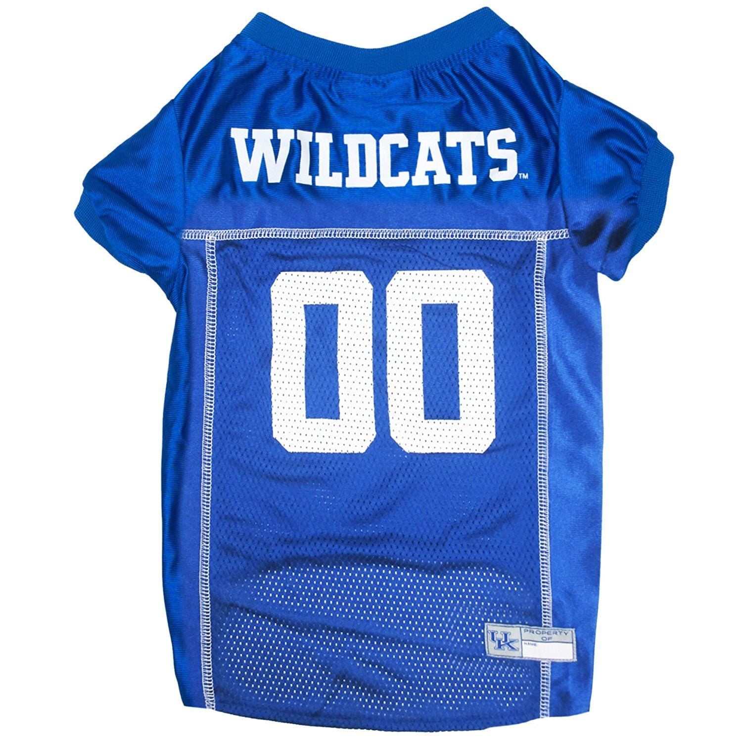 Pets First Collegiate Kentucky Wildcats Football/Basketball Mesh Jersey for Pet Dog. available in 40+ Teams - Small