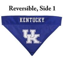 Pets First Collegiate Kentucky Reversible Bandana -Home & Away Mesh & Premium Embroidery For Dogs & Cats