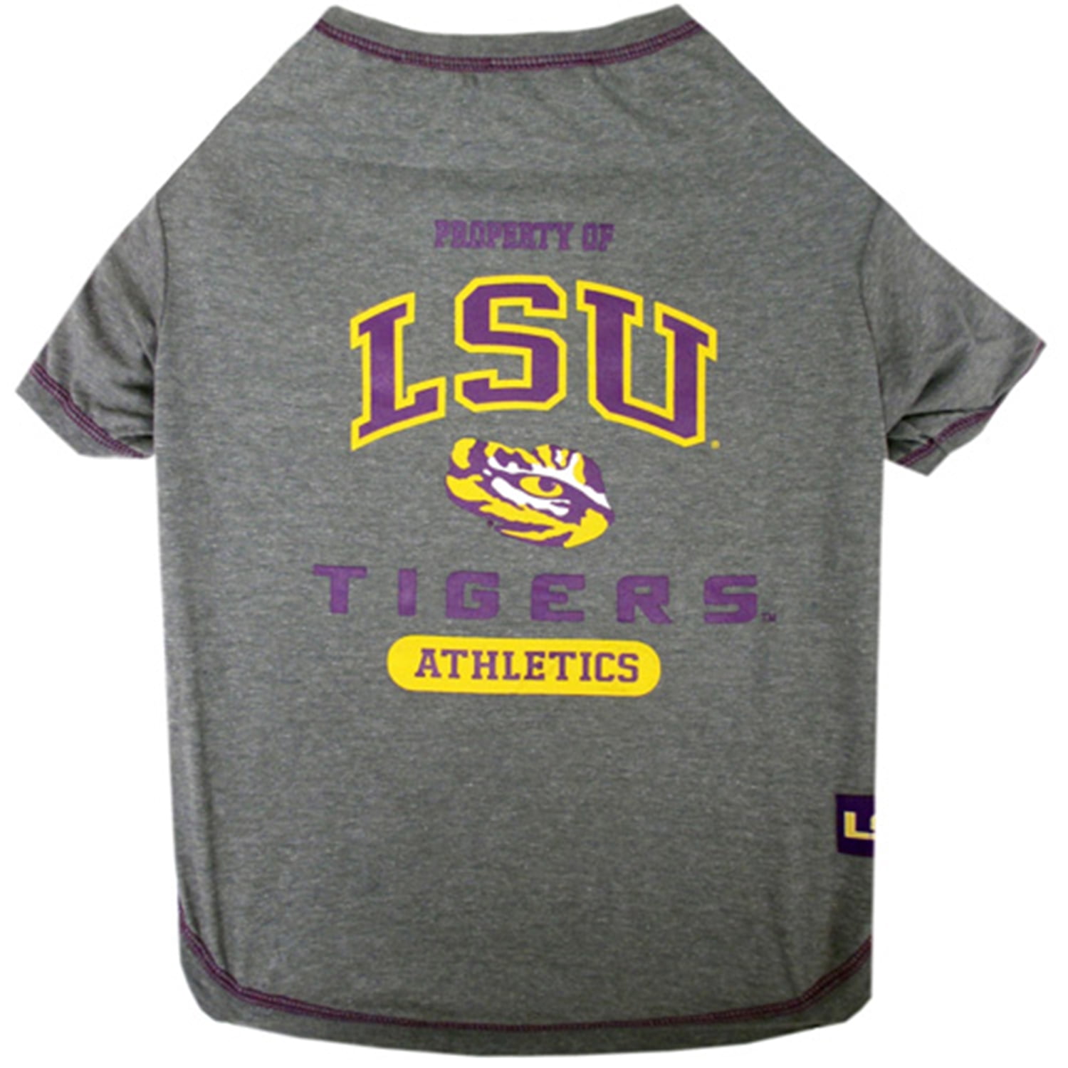 Pets First Collegiate LSU Tigers Pet Dog T-Shirt in 5 Sizes - Extra Large