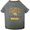 thumbnail image 1 of Pets First Collegiate LSU Tigers Pet Dog T-Shirt in 5 Sizes - Extra Large, 1 of 3