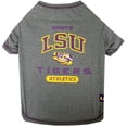 thumbnail image 1 of Pets First Collegiate LSU Tigers Pet Dog T-Shirt in 5 Sizes - Large, 1 of 3
