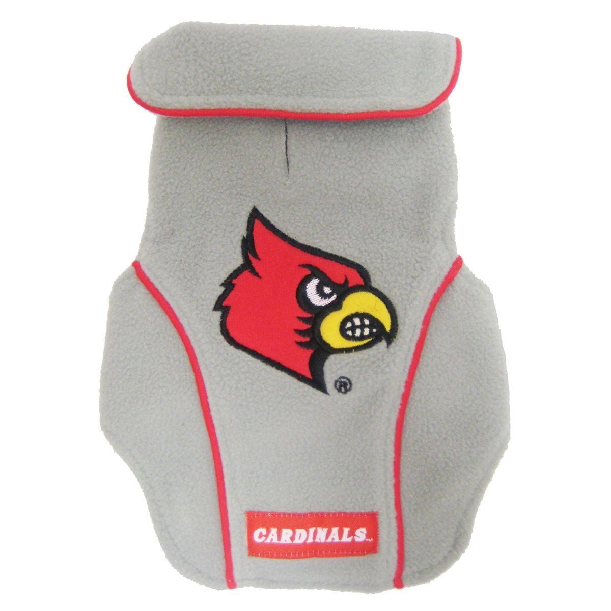 Pets First Collegiate Louisville Cardinals Dog Fleece Vest, X-Small