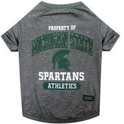 Pets First Collegiate Michigan State Spartans Pet Dog T-Shirt in 5 Sizes - Medium