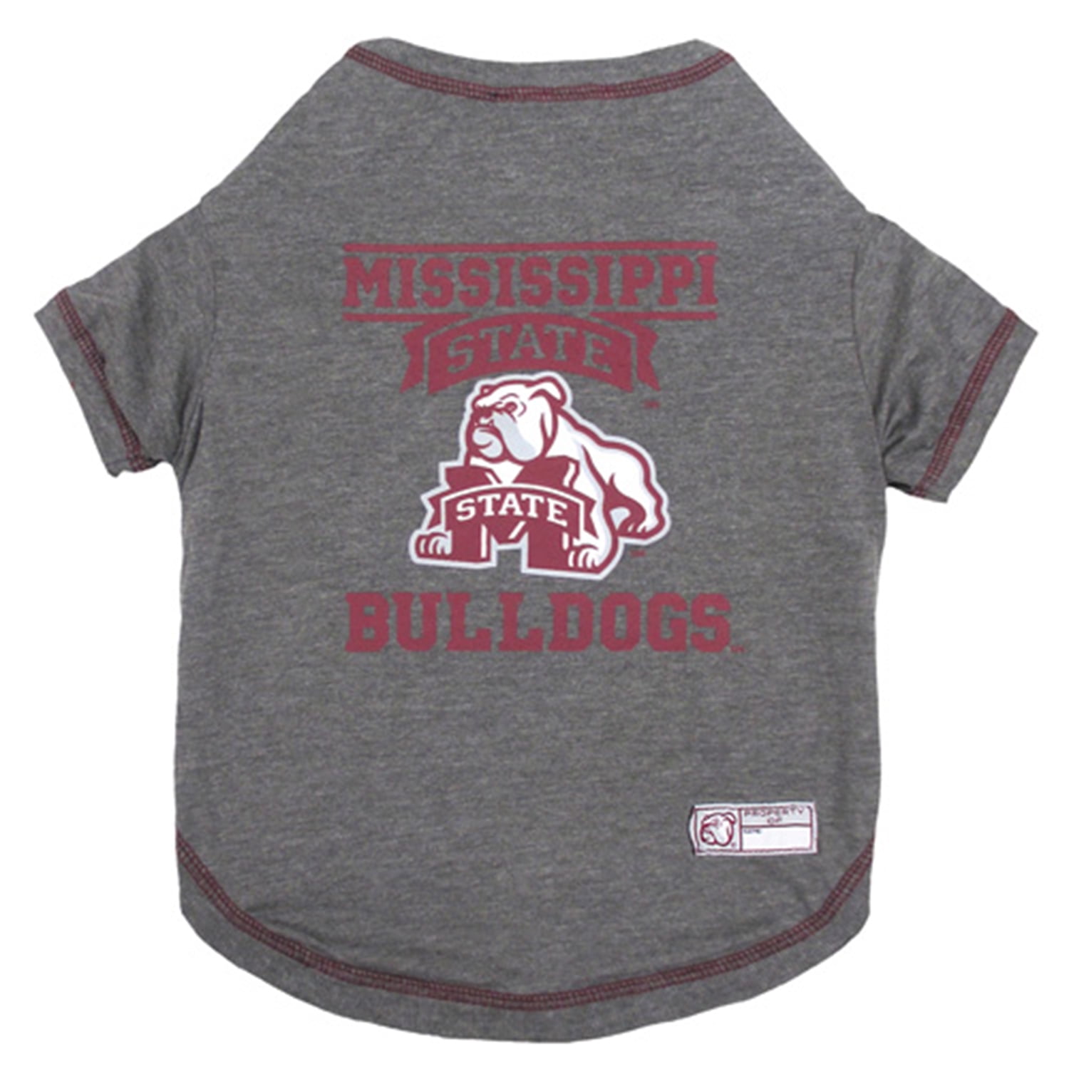 Pets First Collegiate Mississippi State Bulldogs Pet Dog T-Shirt in 5 Sizes - Extra Large