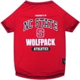 thumbnail image 1 of Pets First Collegiate North Carolina State Wolfpack Pet Dog T-Shirt in 5 Sizes - Extra Small, 1 of 3