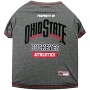 Pets First Collegiate Ohio State Buckeyes Pet Dog T-Shirt in 5 Sizes - Medium