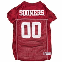 Pets First Collegiate Oklahoma Sooners Football/Basketball Mesh Jersey for Pet Dog. available in 40  Teams - Medium