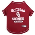 thumbnail image 1 of Pets First Collegiate Oklahoma Sooners Pet Dog T-Shirt in 5 Sizes - Large, 1 of 3