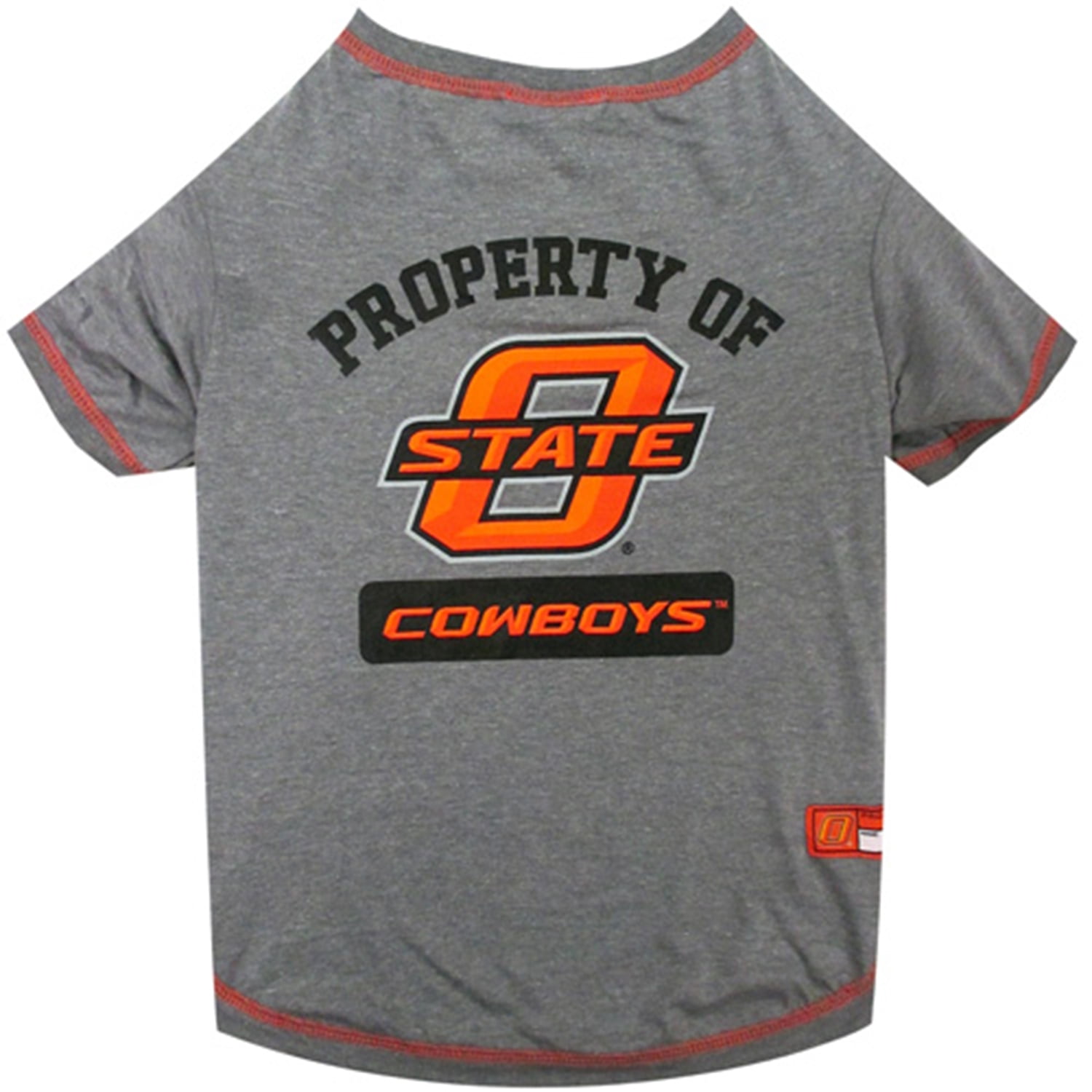 Pets First Collegiate Oklahoma State Cowboys Pet Dog T-Shirt in 5 Sizes - Large