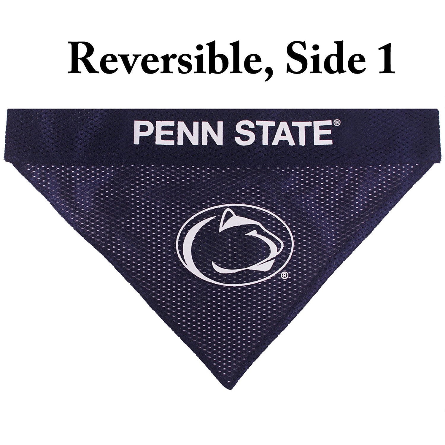 Pets First Collegiate Penn State Nitanny Lions Reversible Bandana - Home &  Away Mesh & Premium Embroidery for DOGS & CATS 