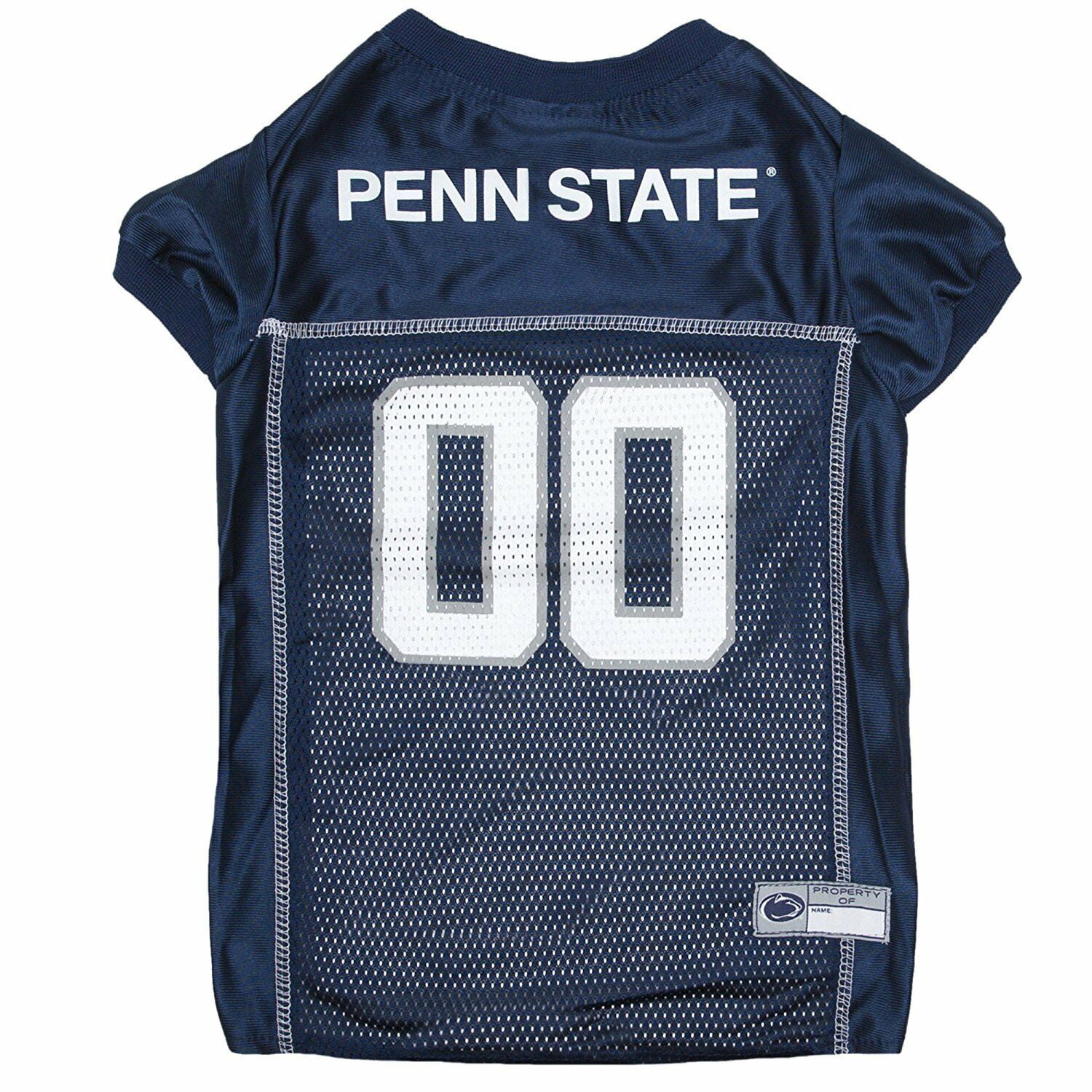 Pets First Collegiate Penn State Nittany Lions Football/Basketball Mesh Jersey for Pet Dog. available in 40+ Teams - Extra Large