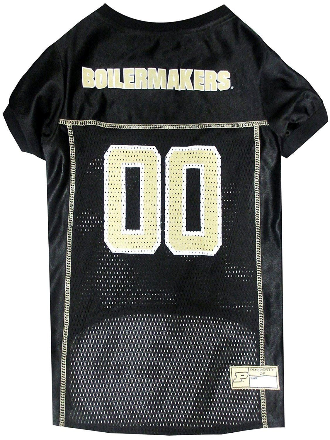 Pets First Collegiate Purdue Boilermakers Football/Basketball Mesh Jersey for Pet Dog. available in 40+ Teams - Small