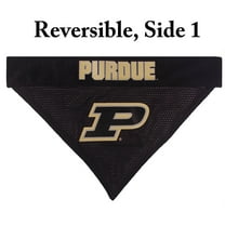 Pets First Collegiate Purdue Reversible Bandana -Home & Away Mesh & Premium Embroidery For Dogs & Cats