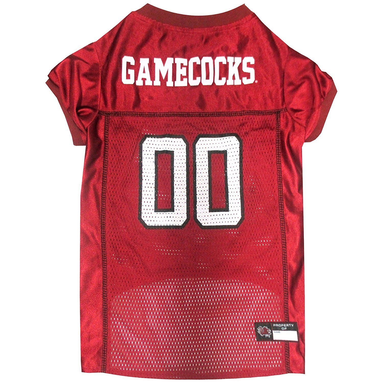 Pets First Collegiate South Carolina Gamecocks Football/Basketball Mesh Jersey for Pet Dog. available in 40+ Teams - Medium