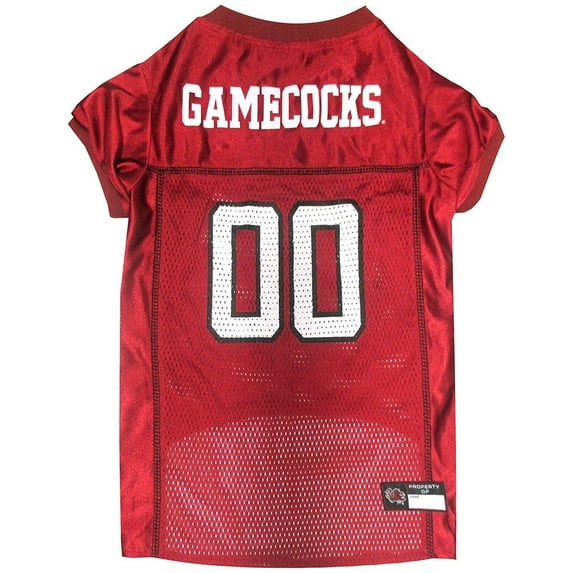Pets First Collegiate South Carolina Gamecocks Football/Basketball Mesh Jersey for Pet Dog. available in 40+ Teams - Medium