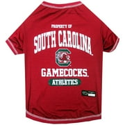 Pets First Collegiate South Carolina Gamecocks Pet Dog T-Shirt in 5 Sizes - Medium