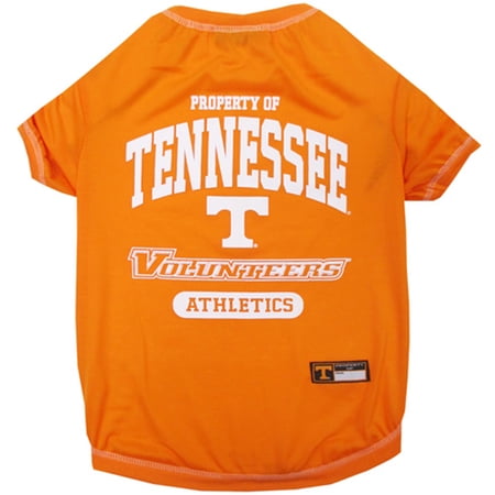 Pets First Collegiate Tennesee Volunteers Pet Dog T-Shirt in 5 Sizes - Extra Small