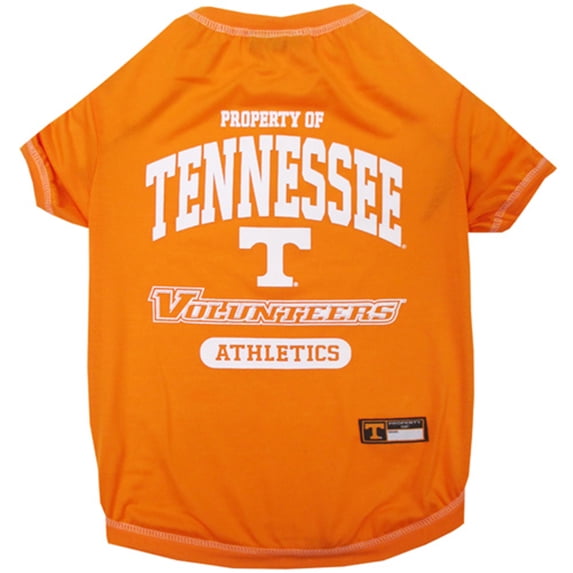 Pets First Collegiate Tennesee Volunteers Pet Dog T-Shirt in 5 Sizes - Extra Small