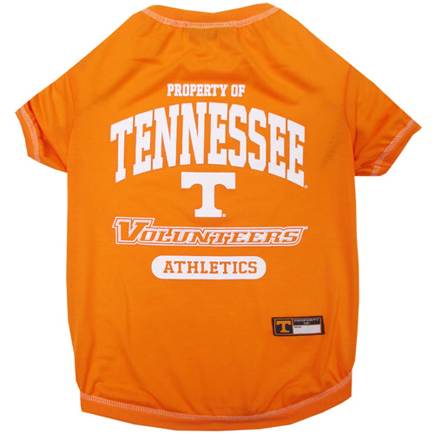 Pets First Collegiate Tennesee Volunteers Pet Dog T-Shirt in 5 Sizes - Large