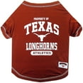 thumbnail image 1 of Pets First Collegiate Texas Longhorns Pet Dog T-Shirt in 5 Sizes - Large, 1 of 3