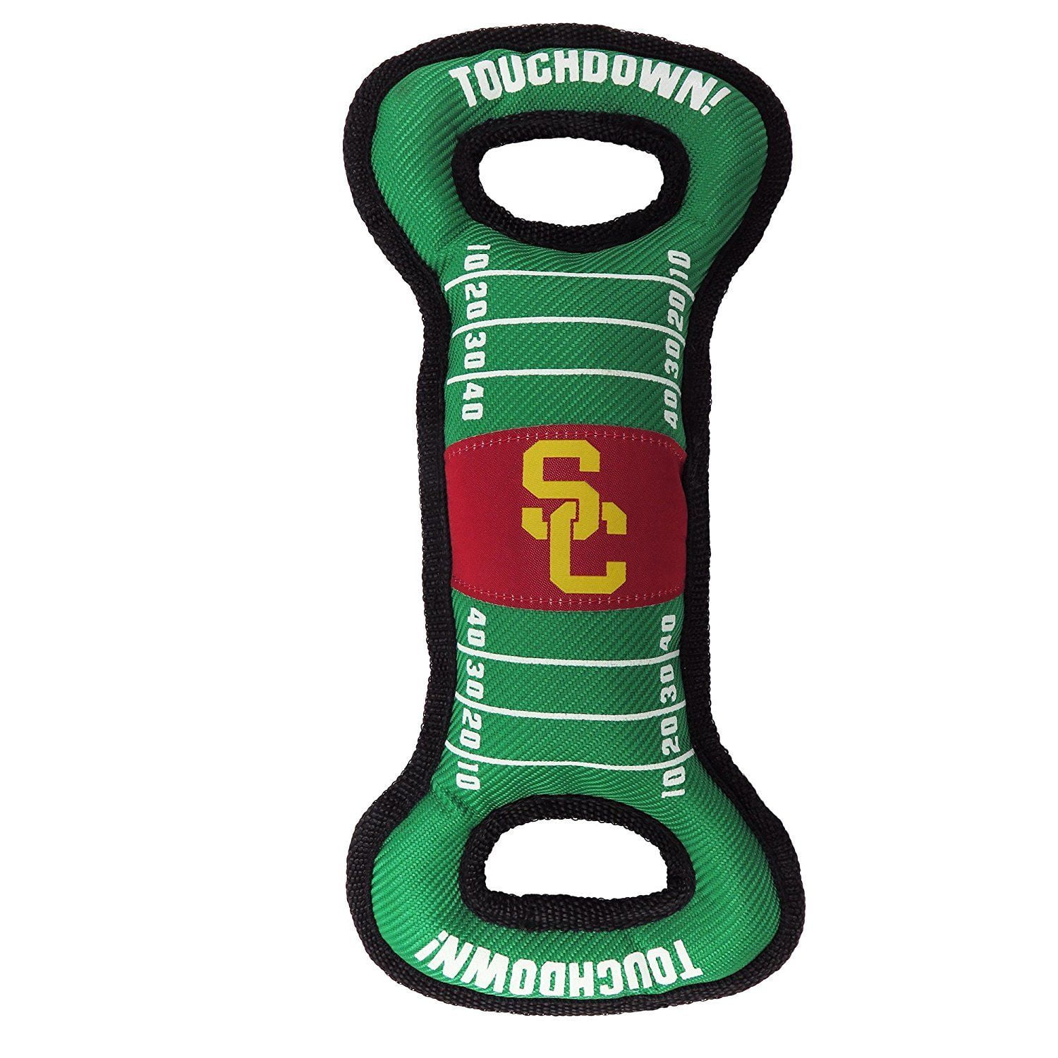 Pets First Collegiate USC Trojans Football Field Toy for DOGS & CATS