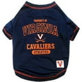 thumbnail image 1 of Pets First Collegiate Virginia Cavaliers Pet Dog T-Shirt in 5 Sizes - Medium, 1 of 3