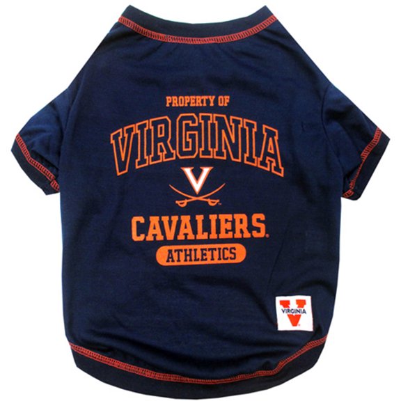 Pets First Collegiate Virginia Cavaliers Pet Dog T-Shirt in 5 Sizes - Small