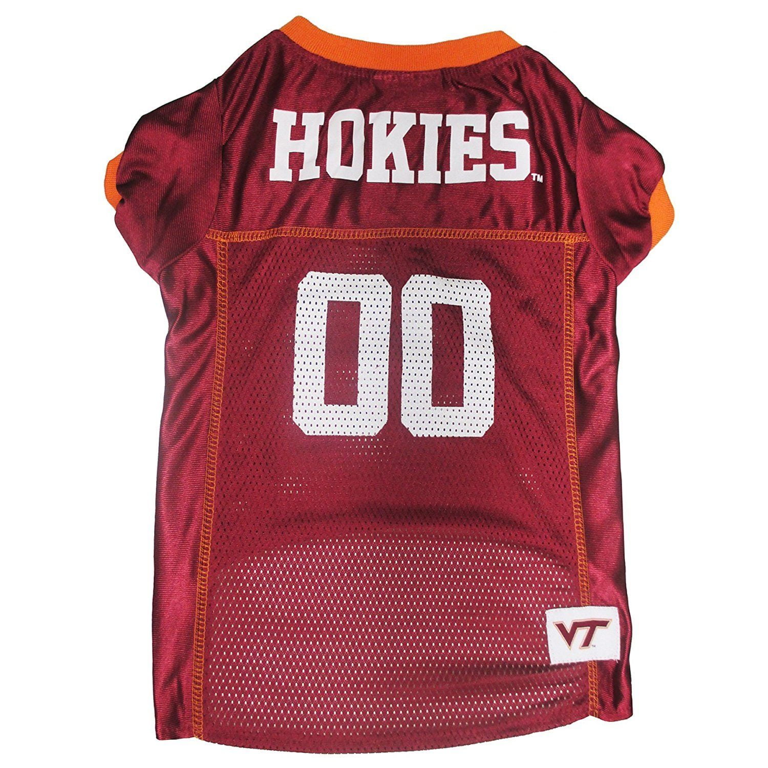 Pets First Collegiate Virginia Tech Hokies Football/Basketball Mesh Jersey for Pet Dog. available in 40+ Teams - Large