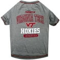 thumbnail image 1 of Pets First Collegiate Virginia Tech Hokies Pet Dog T-Shirt in 5 Sizes - Extra Small, 1 of 3